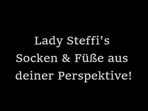 Du wirst mein Socken- und Fußsklave!